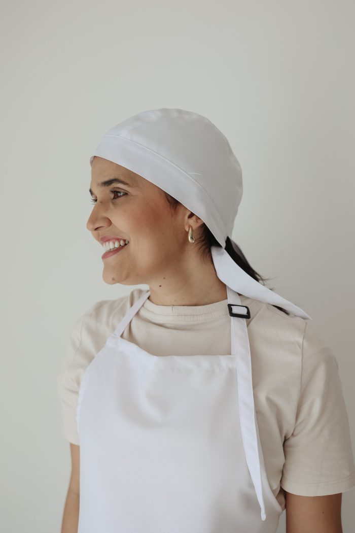 Touca Tipo Bandana Branca
