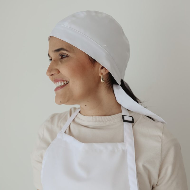 Touca Tipo Bandana Branca
