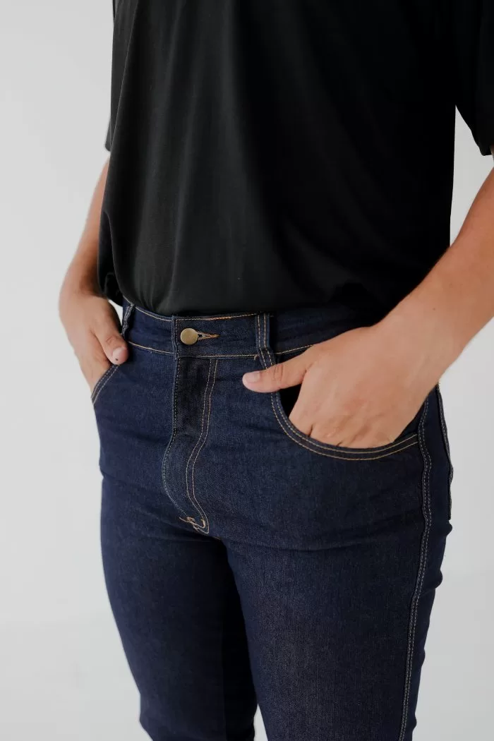 Calça Jeans Masculina Com Elastano - tamanhos do 34 ao 46 - Image 3