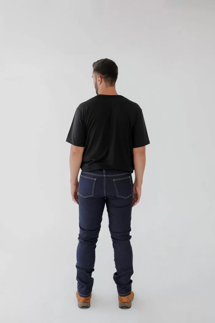 Calça Jeans Masculina Com Elastano - tamanhos do 34 ao 46 - Image 2